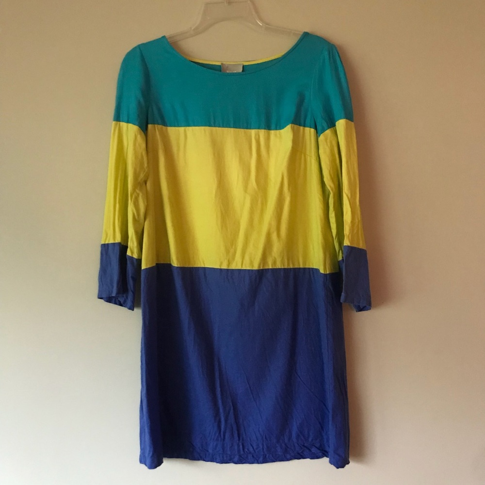 Anthropologie Meave Colorblock Dress